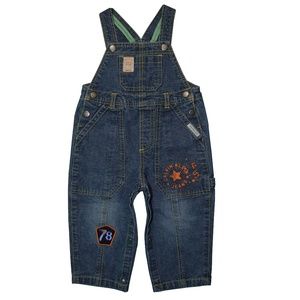 Vintage Calvin Klein Denim Overalls Child 24 M, 2T